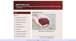 Desktop Screenshot of frisk.n.nu